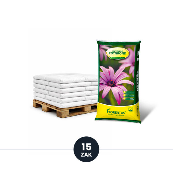 Florentus Potgrond Universeel 40L - 15 zakken