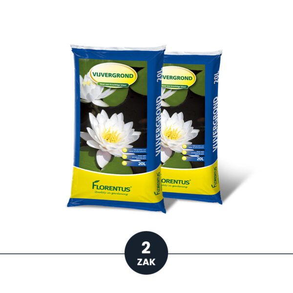 Florentus Vijvergrond 20L - 2 zakken