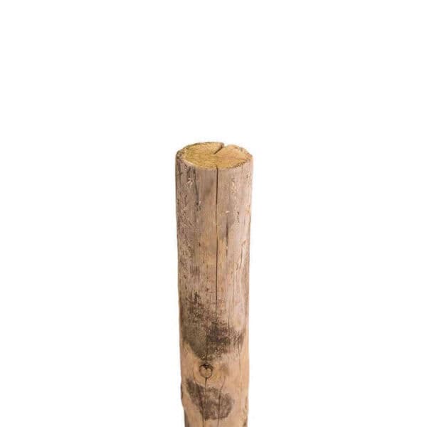 Kastanje paal Ø 4/6 cm ongepunt