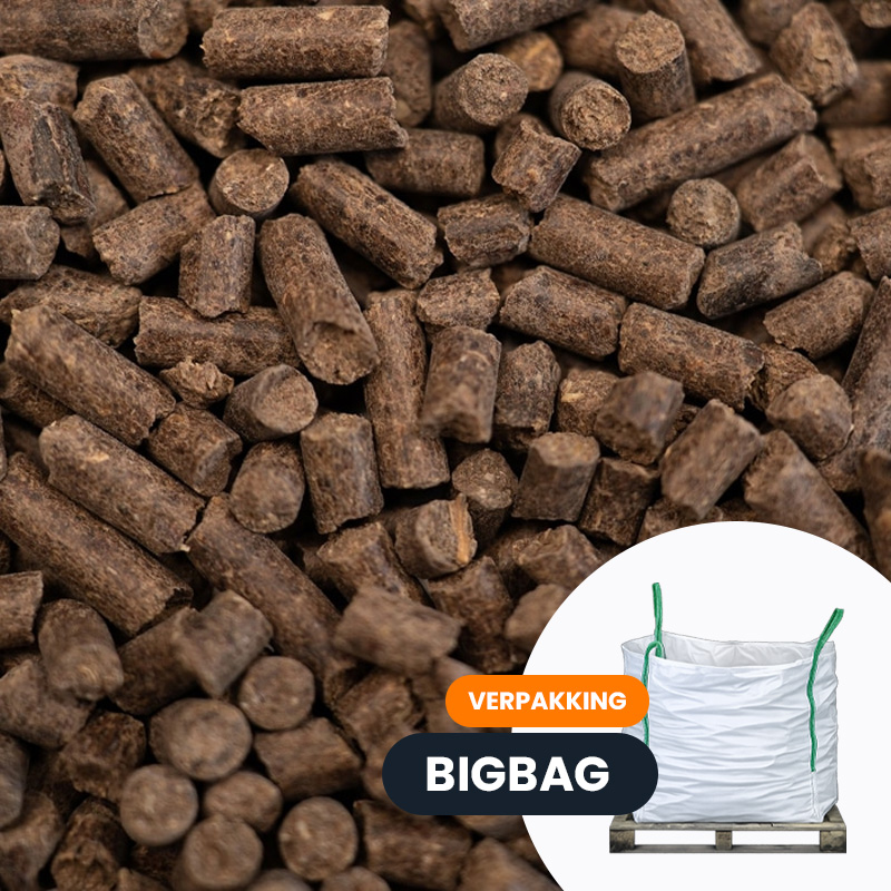 Meelwormenmest bigbag Meelwormenmest 1000 kg - Afbeelding 1