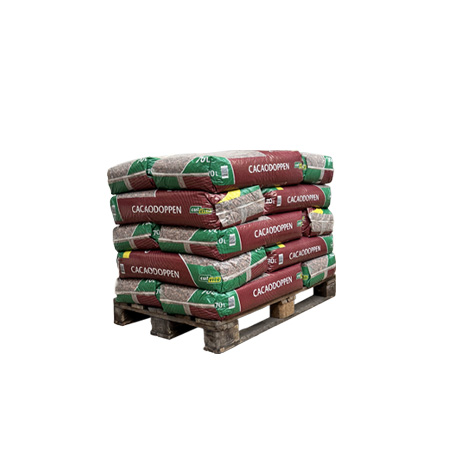 Cacaodoppen - 15 zakken 15 zakken - Culvita Cacaodoppen 70 liter zak - Afbeelding 1