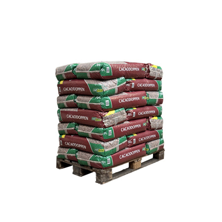 Cacaodoppen - 21 zakken 21 zakken - Culvita Cacaodoppen 70 liter zak - Afbeelding 1