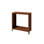 Cortenstaal houtopslag - INDIANA (100x100x40cm) - Afbeelding 2