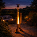 Pellet terrasverwarmer - Rocket - Corten - Afbeelding 3