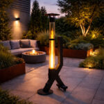 Pellet terrasverwarmer - Rocket - Zwart - Afbeelding 2