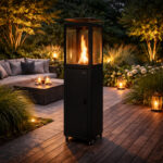 Pellet terrasverwarmer - Square - Zwart - Afbeelding 2