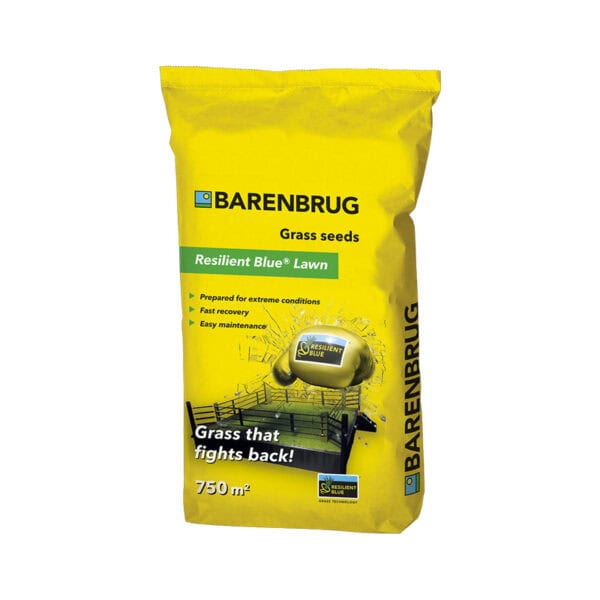Resilient Blue Lawn Barenbrug graszaad 15 kg zak voor een sterk en veerkrachtig gazon.