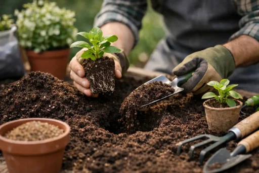 Aanplantgrond kiezen voor sterke groei