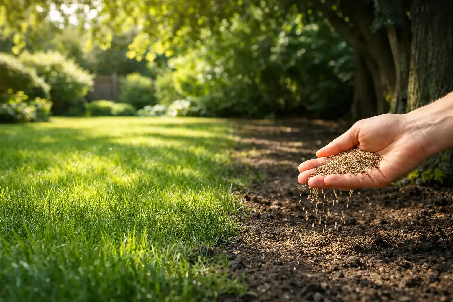 Gras in de schaduw? Kies het juiste zaad