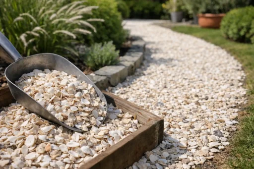 Schelpen voor tuinpad kopen? Zo kies je goed