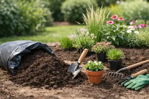 Aanplantgrond voor nieuwe borders kiezen