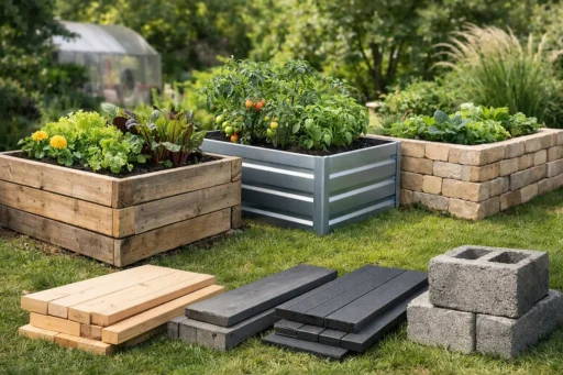 Beste materialen voor verhoogde moestuin