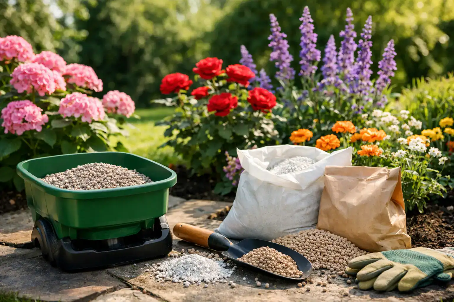 Beste meststof voor siertuin kiezen