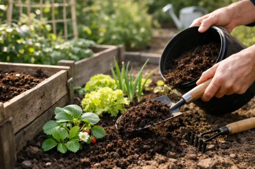 Compost gebruiken in moestuin: zo doe je dat