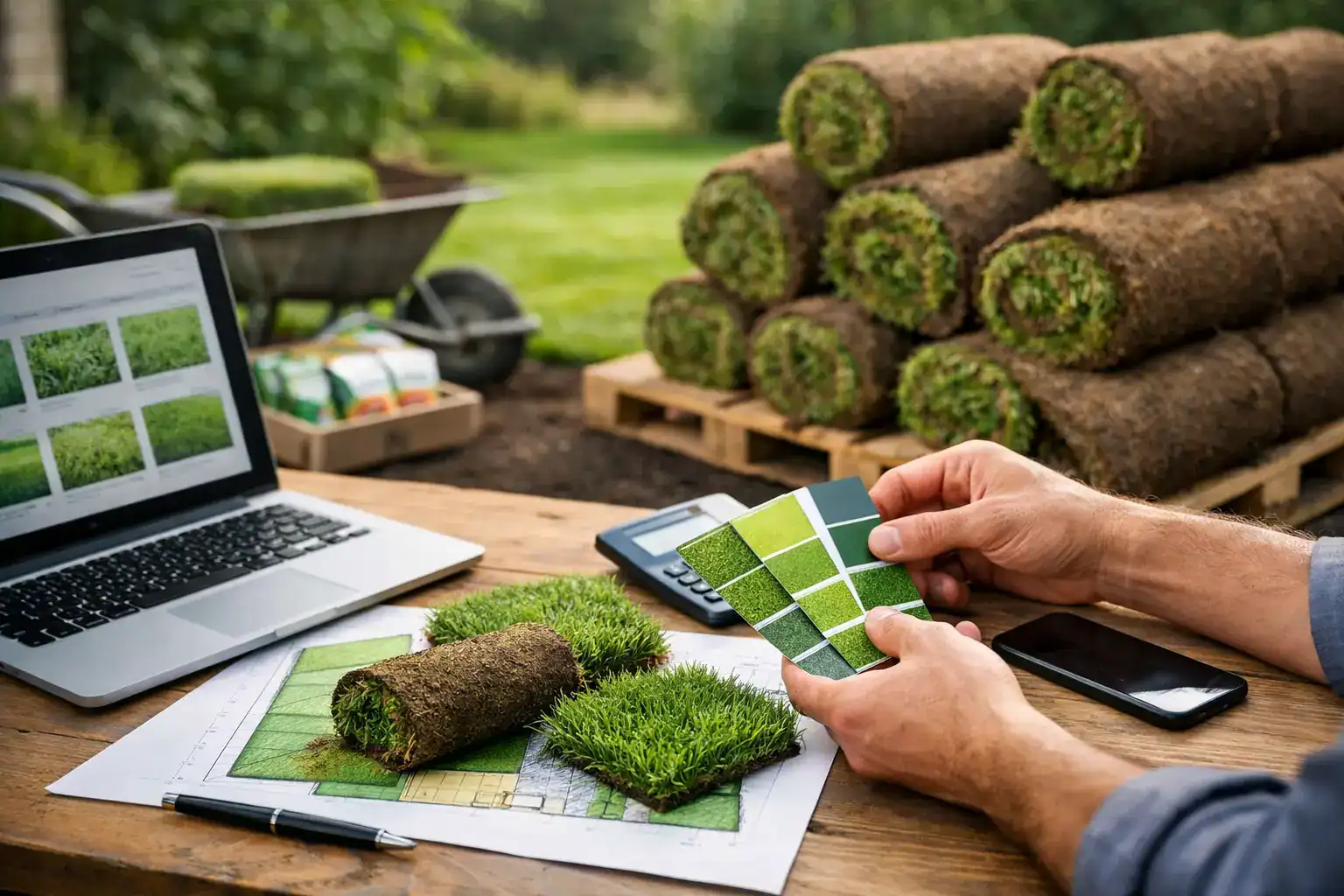 Gazon pakket samenstellen zonder gedoe