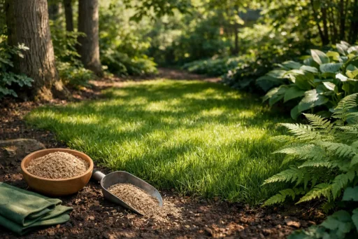 Graszaad voor schaduwtuin kiezen