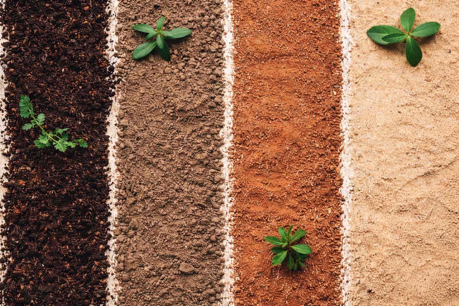 Grond voor tuin voor het verbeteren van bodemstructuur en plantengroei.