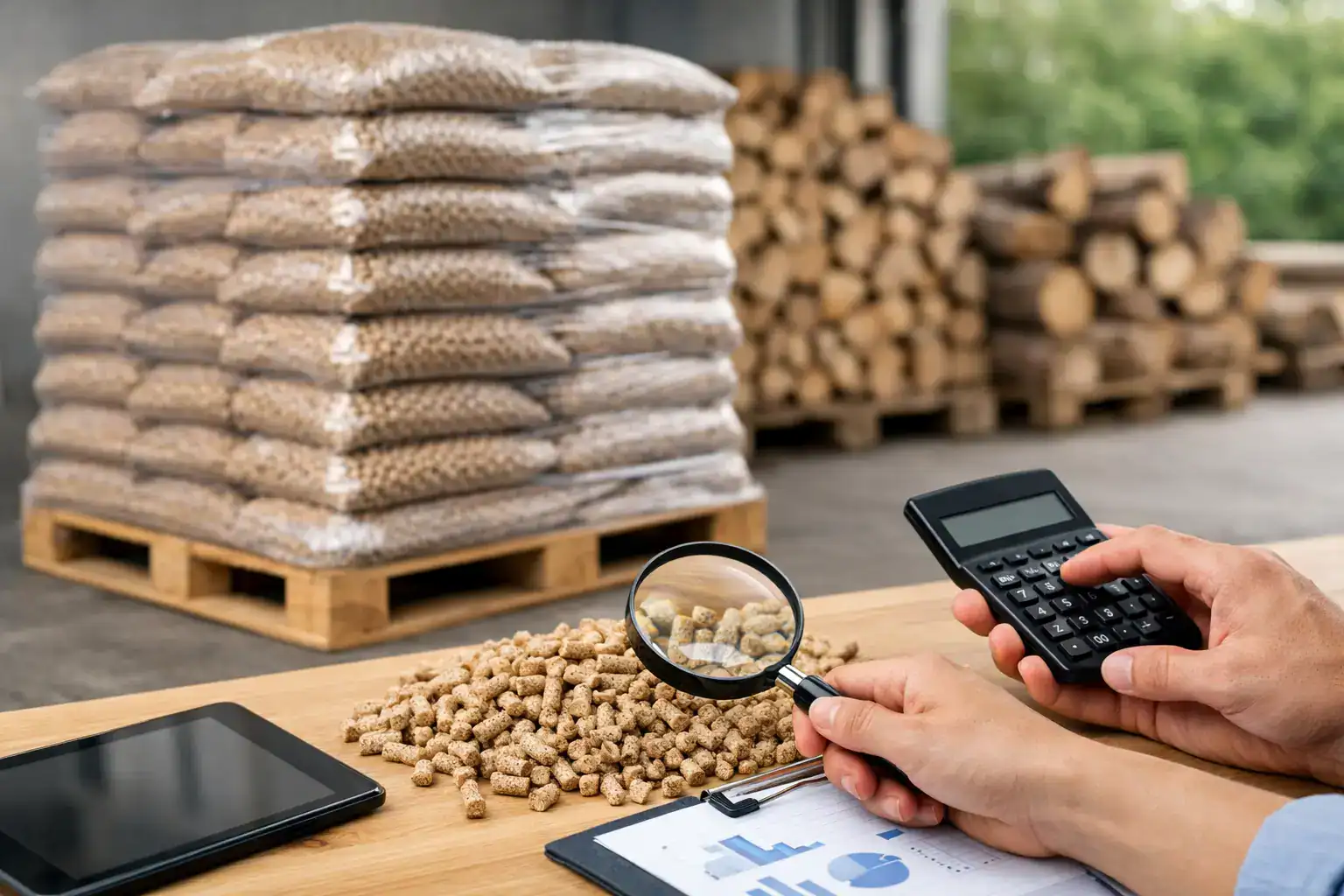 Houtpellets aanbieding pallet slim vergelijken