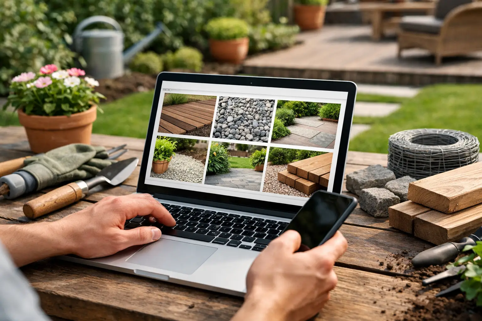 Tuinmaterialen online kopen zonder miskoop