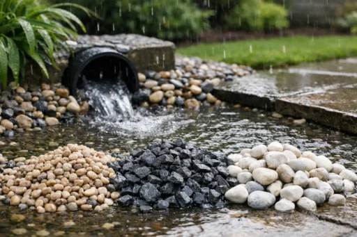 Beste grindsoorten voor regenafvoer kiezen