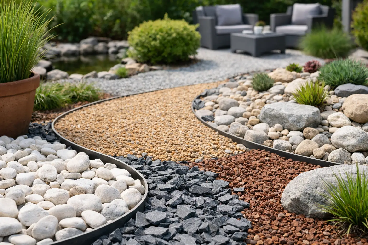 Gids voor siersplit toepassingen in je tuin