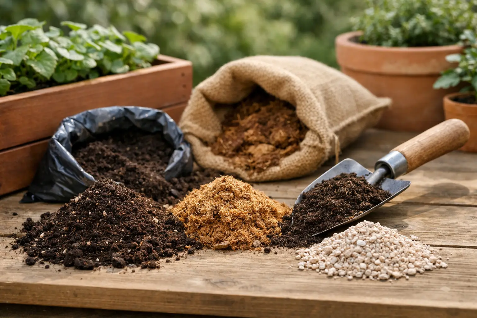 Grond voor plantenbak kiezen zonder miskoop