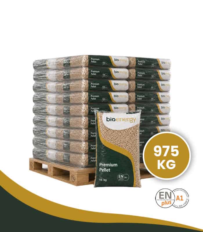 65 zakken – Bio Energy Houtpellets