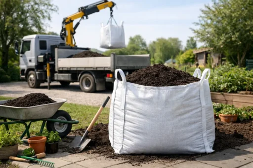 Bigbag compost laten bezorgen: slim geregeld