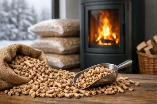 Hoeveel houtpellets per winter heb je nodig?