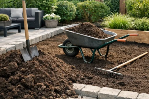 Tuin ophogen met tuinaarde: zo pak je het aan
