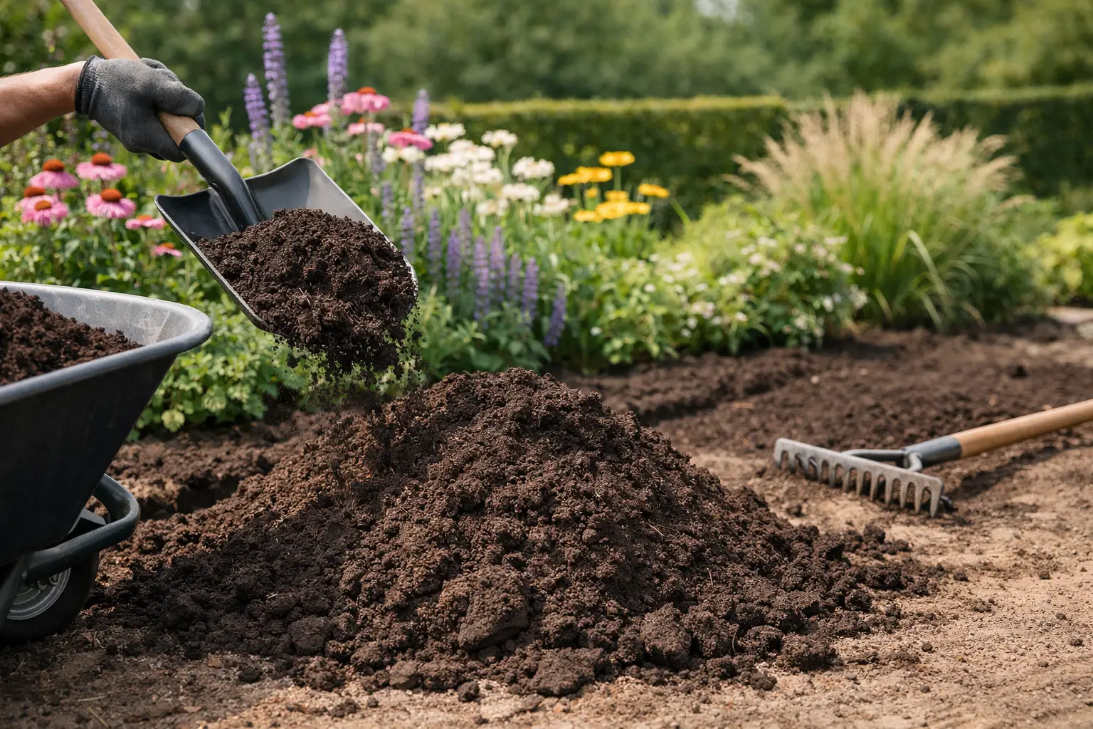 Tuinaarde bestellen voor border: zo kies je goed