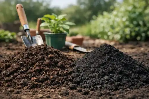 Tuinaarde of zwarte grond kiezen?