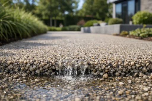 Aquado is een unieke waterdoorlatende halfverharding