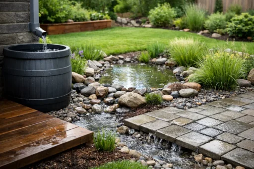 6 manieren om wateroverlast in je tuin te voorkomen