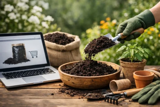 Compost bestellen online voor een gezonde tuin