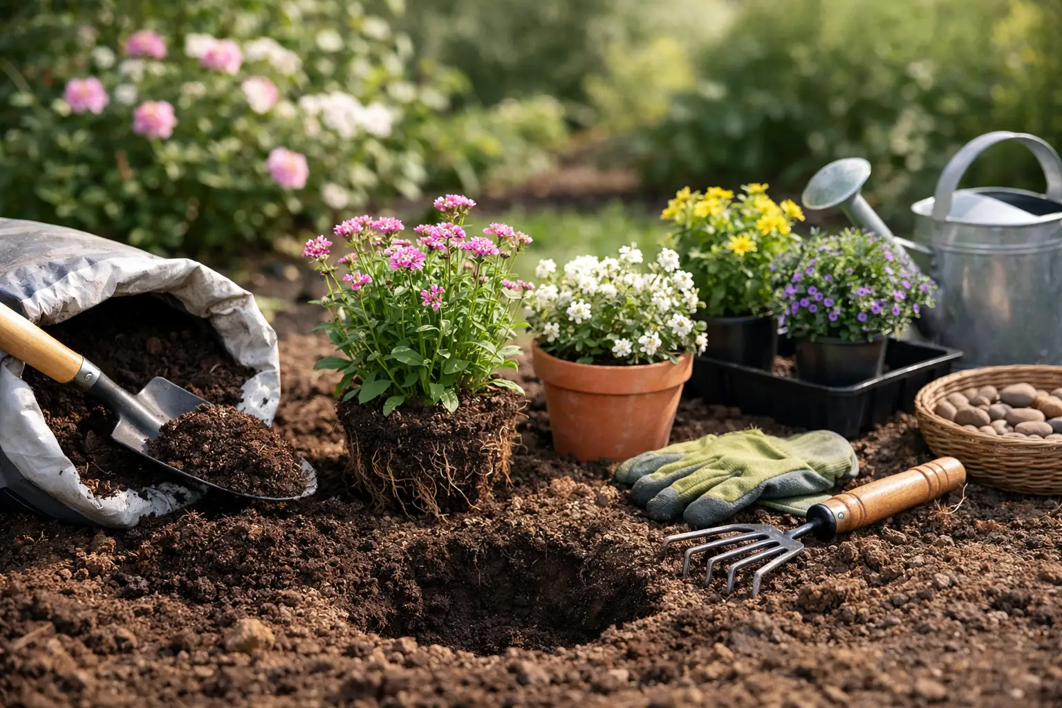 Review aanplantgrond voor tuinplanten in de praktijk