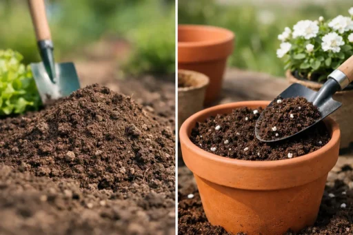 Teelaarde versus potgrond gebruiken: wat kies je?