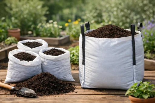 Zakgoed of bigbag compost: wat past bij je tuin?