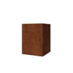 Cortenstaal plantenbak 60x60 cm vierkant voor tuin en terras.