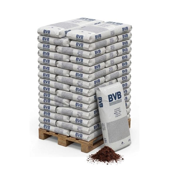Premium cocopeat (kokosgrond) – volle pallet 57 × 45 liter