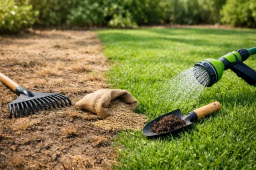 Gazon herstellen na droogte: zo pak je het aan