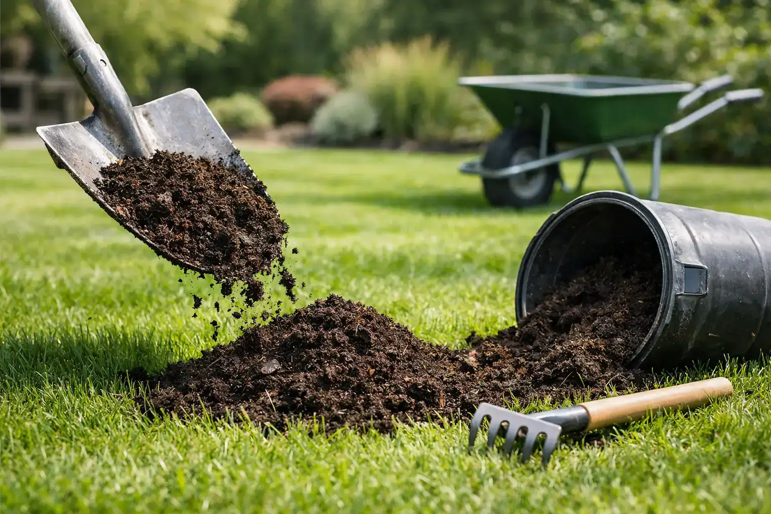 Is compost geschikt voor gazon? Dit moet je weten