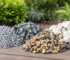 Vier soorten grind voor drainage in je tuin