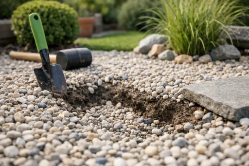Waarom verzakt grind in tuin? Dit zijn de oorzaken