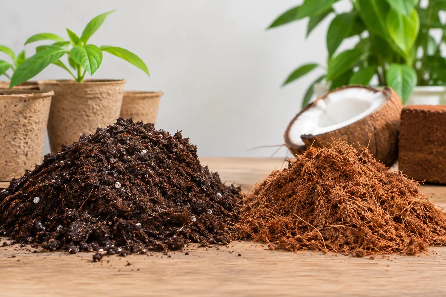 Biobased potgrond versus kokosvezel kiezen