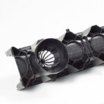 ACO Hexaline set eindplaten zwart onderuitloop en bladkorf (complete aansluitset) - Afbeelding 3