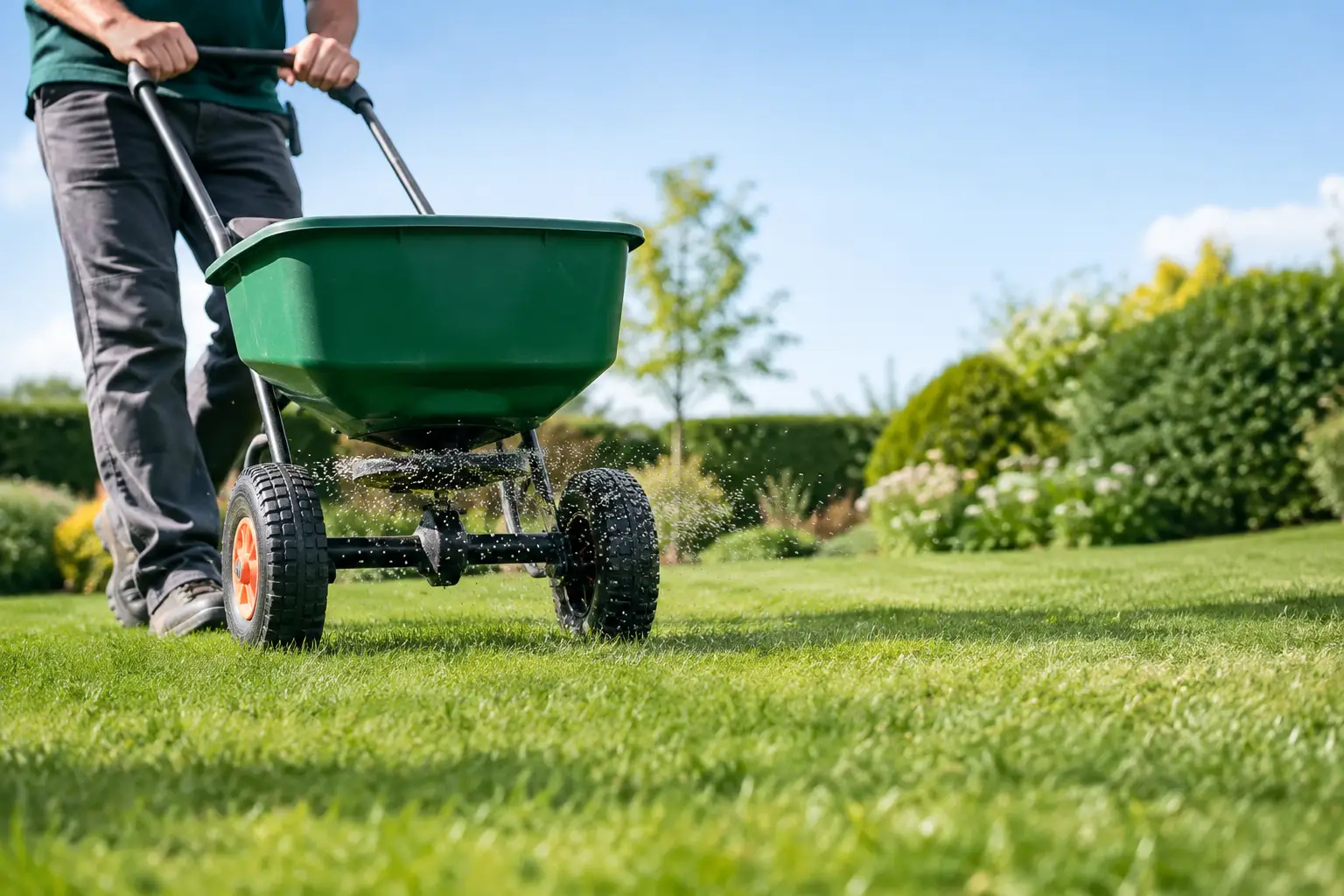 Gazon kalken voor een gezonde, sterke grasmat
